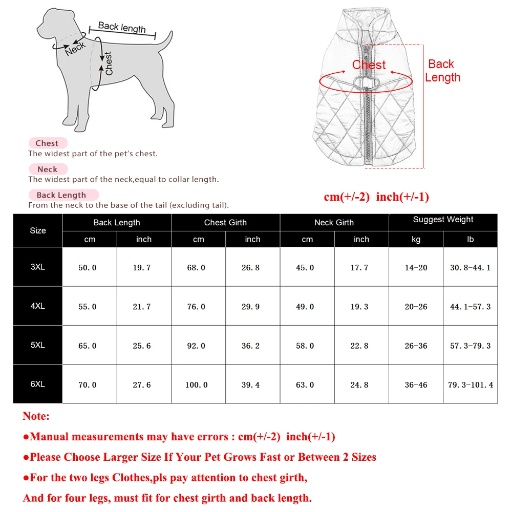 Waterproof Pet Jacket Coat - Image 6