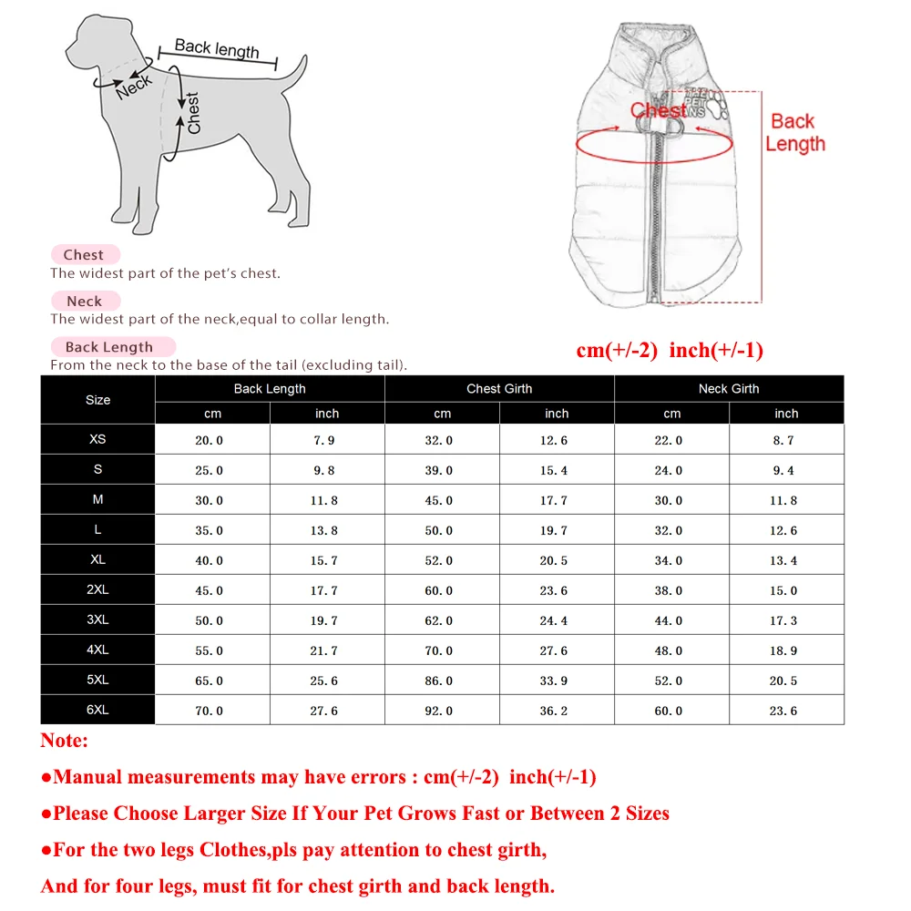 Windproof Dog Jacket Coat - Image 6